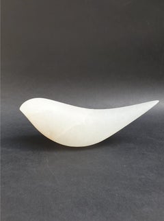 Scultura contemporanea georgiana di David David - Uccellino bianco 1