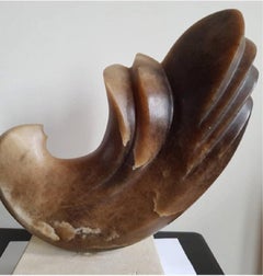 Zeitgenössische georgische Bildhauerei von David Natidze - Verwundeter Vogel 1