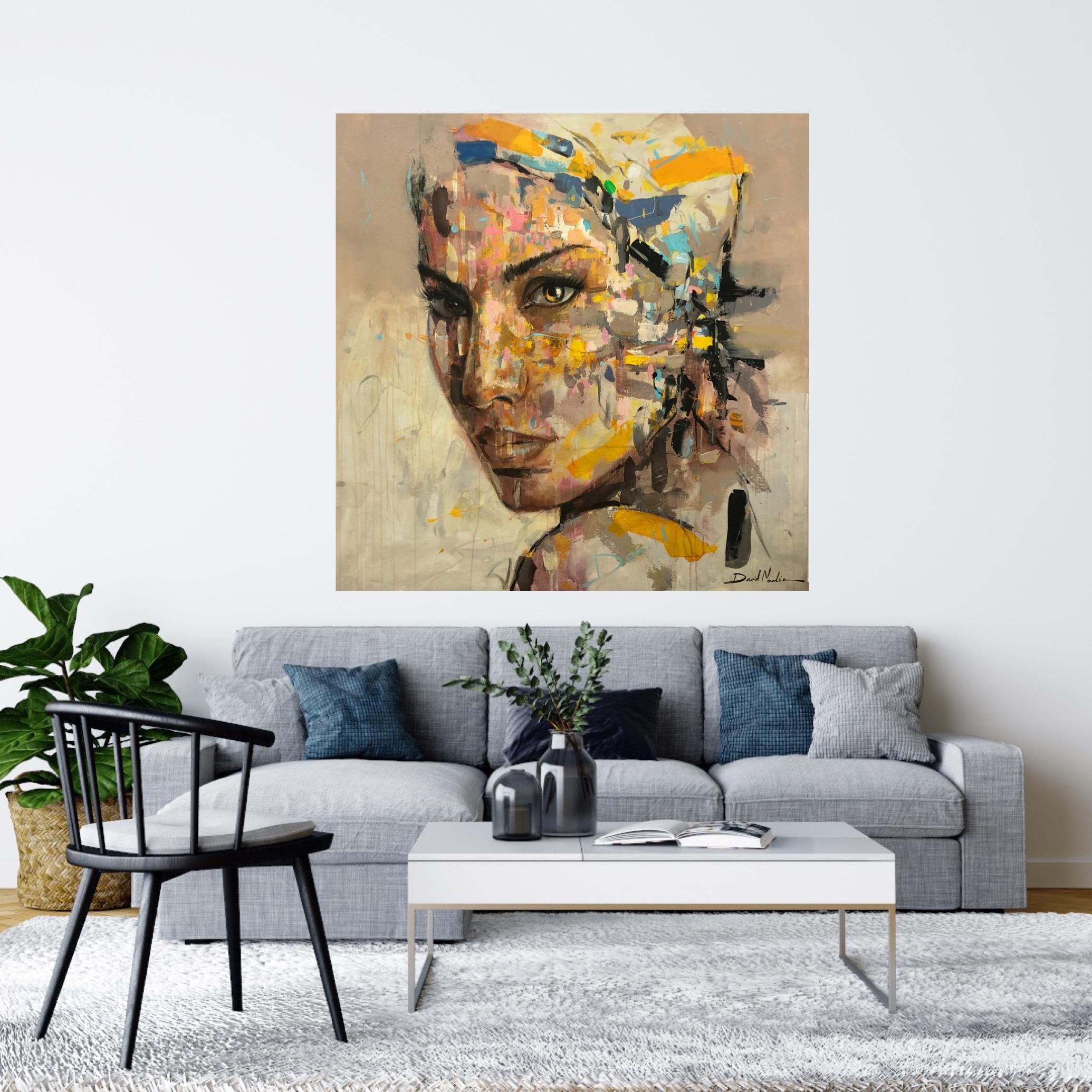 Miel - Painting by David Noalia 