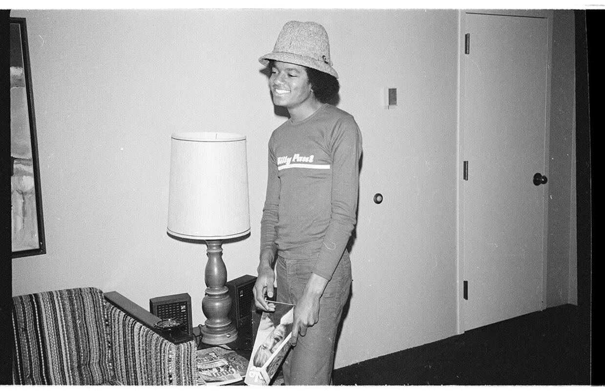 David Nutter Black and White Photograph - Michael Jackson III