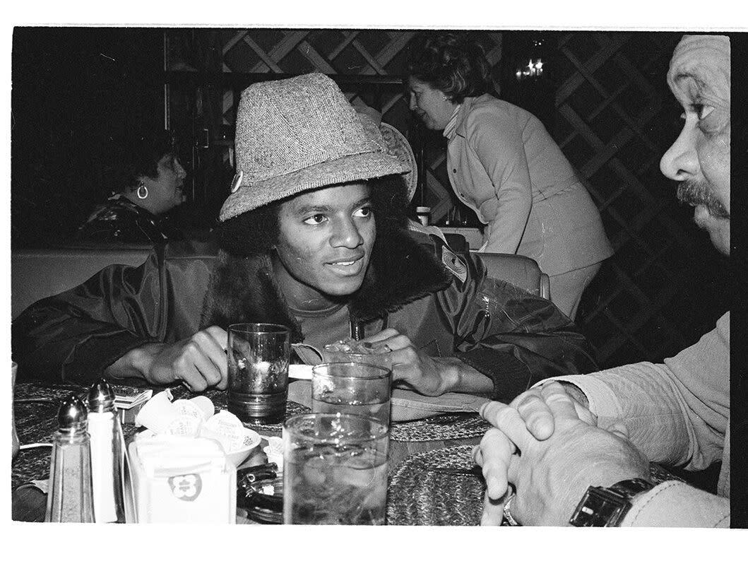David Nutter Black and White Photograph - Michael Jackson IV
