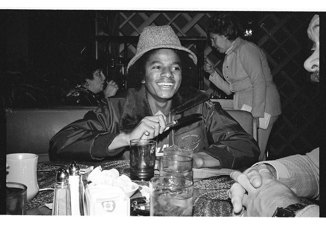 David Nutter Black and White Photograph - Michael Jackson V