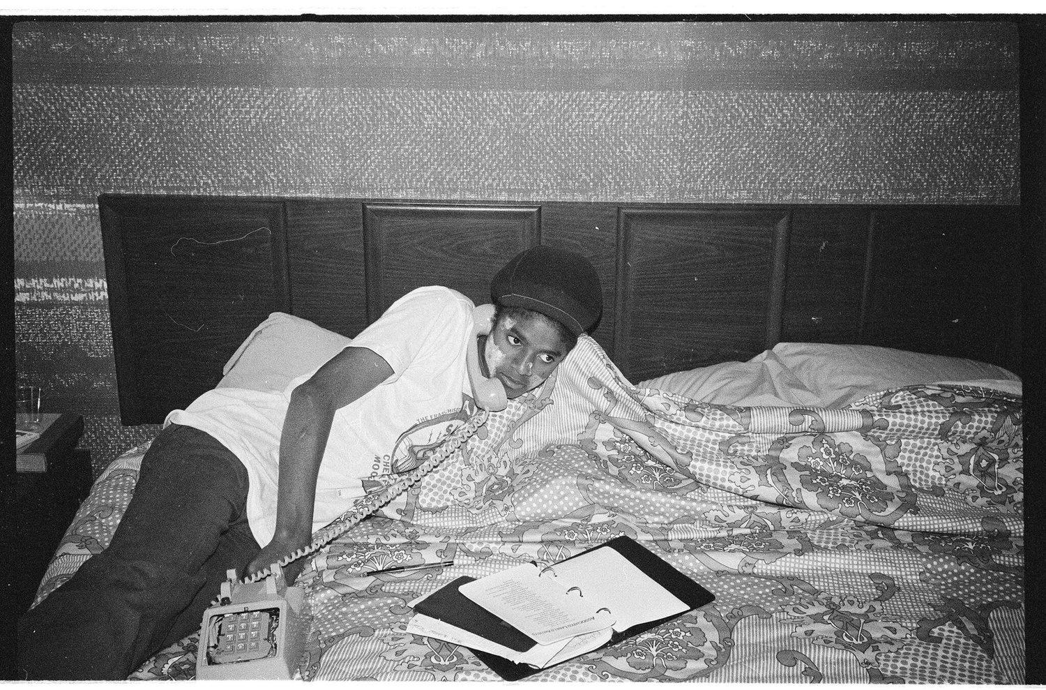 David Nutter Black and White Photograph – Michael Jackson XII