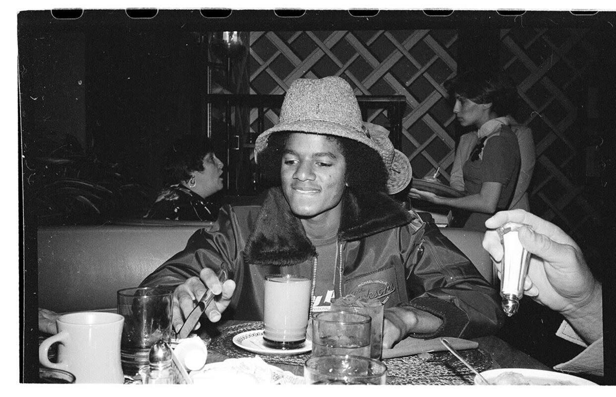 David Nutter Black and White Photograph - Michael Jackson XIV