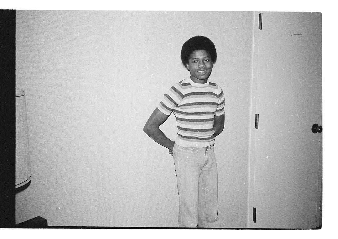 David Nutter Black and White Photograph – Randy Jackson I