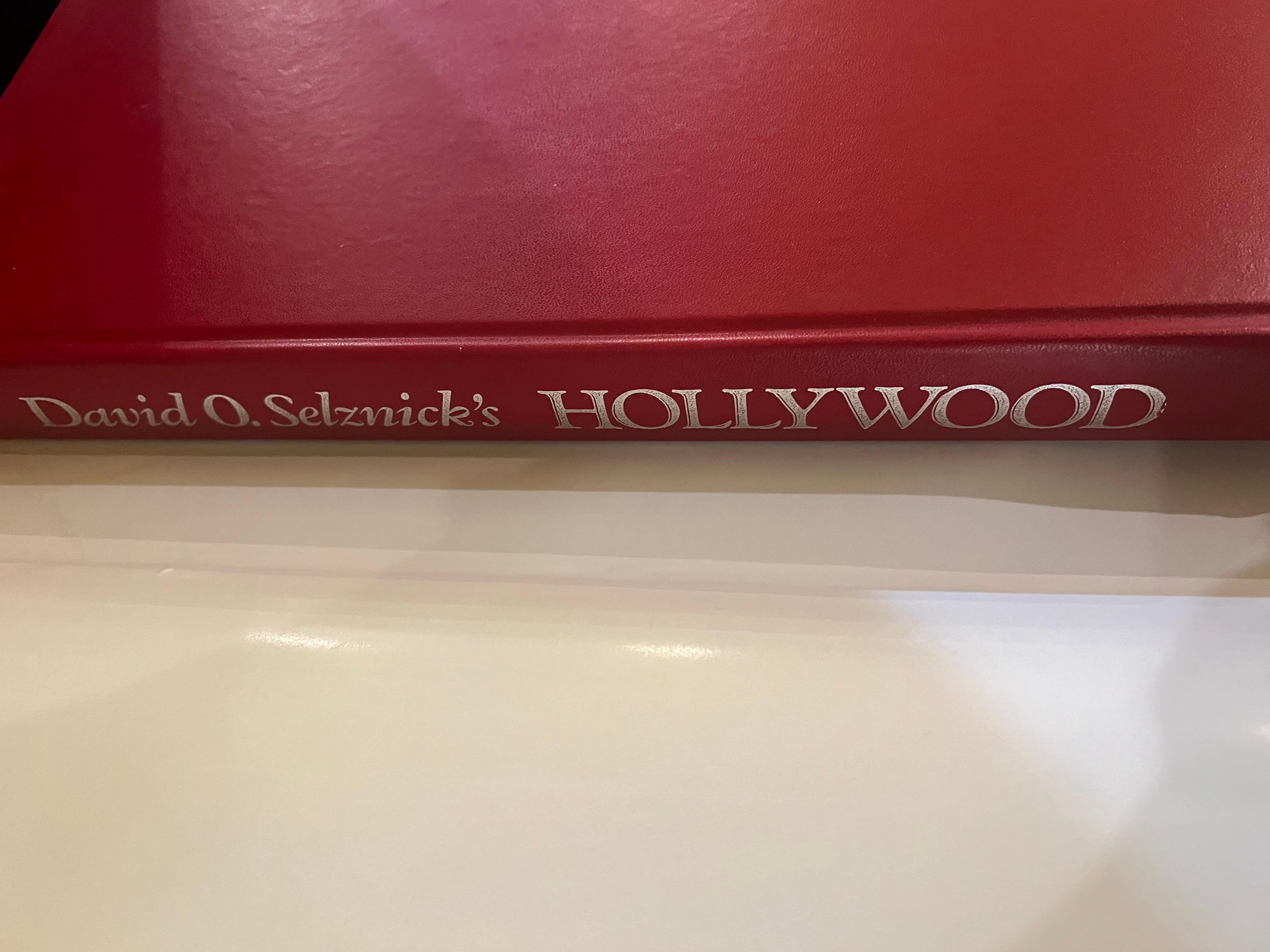 20th Century David o Selznicks Hollywood Large Book Printed in Italy by Bonanza For Sale