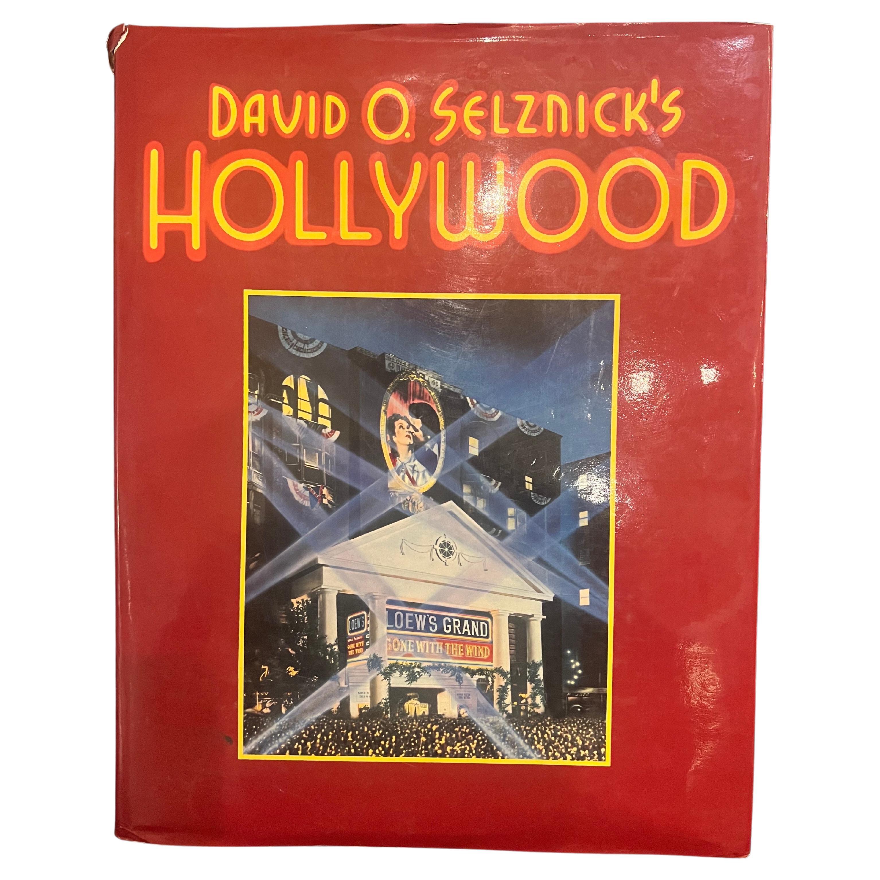 David o Selznicks Hollywood Large Book Printed in Italy by Bonanza For Sale