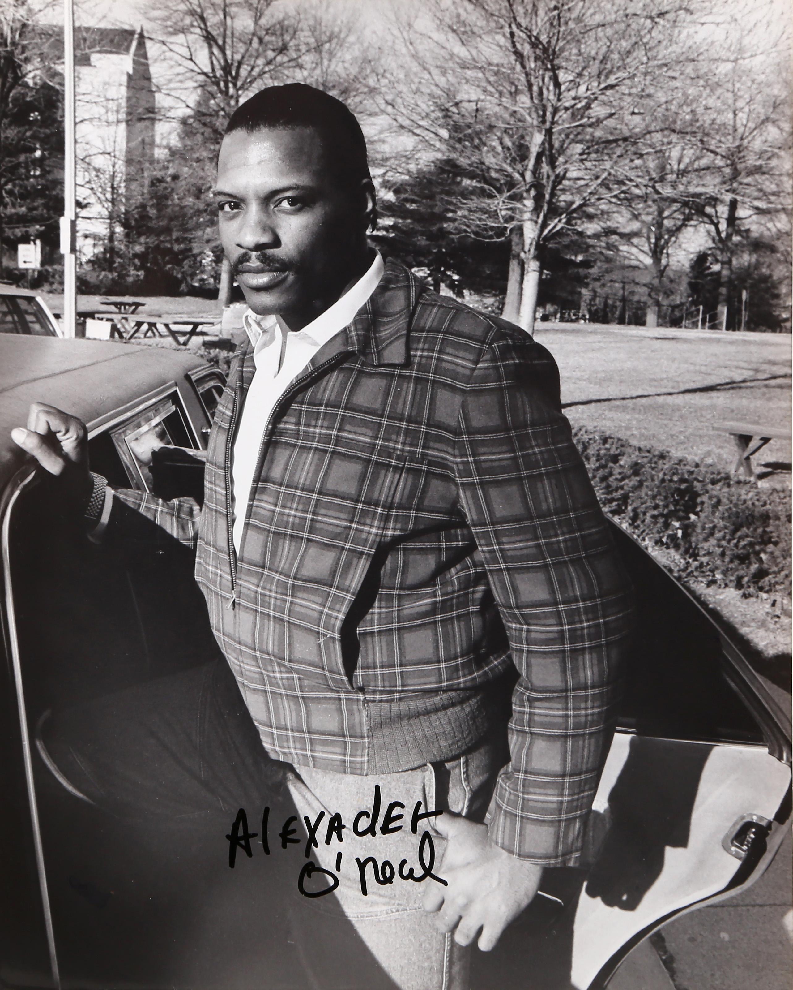 David Ogburn, American (1942 - ) - Alexander O'Neal, Medium:  Gelatin Silver Print, Size:  10 x 8 in. (25.4 x 20.32 cm)
