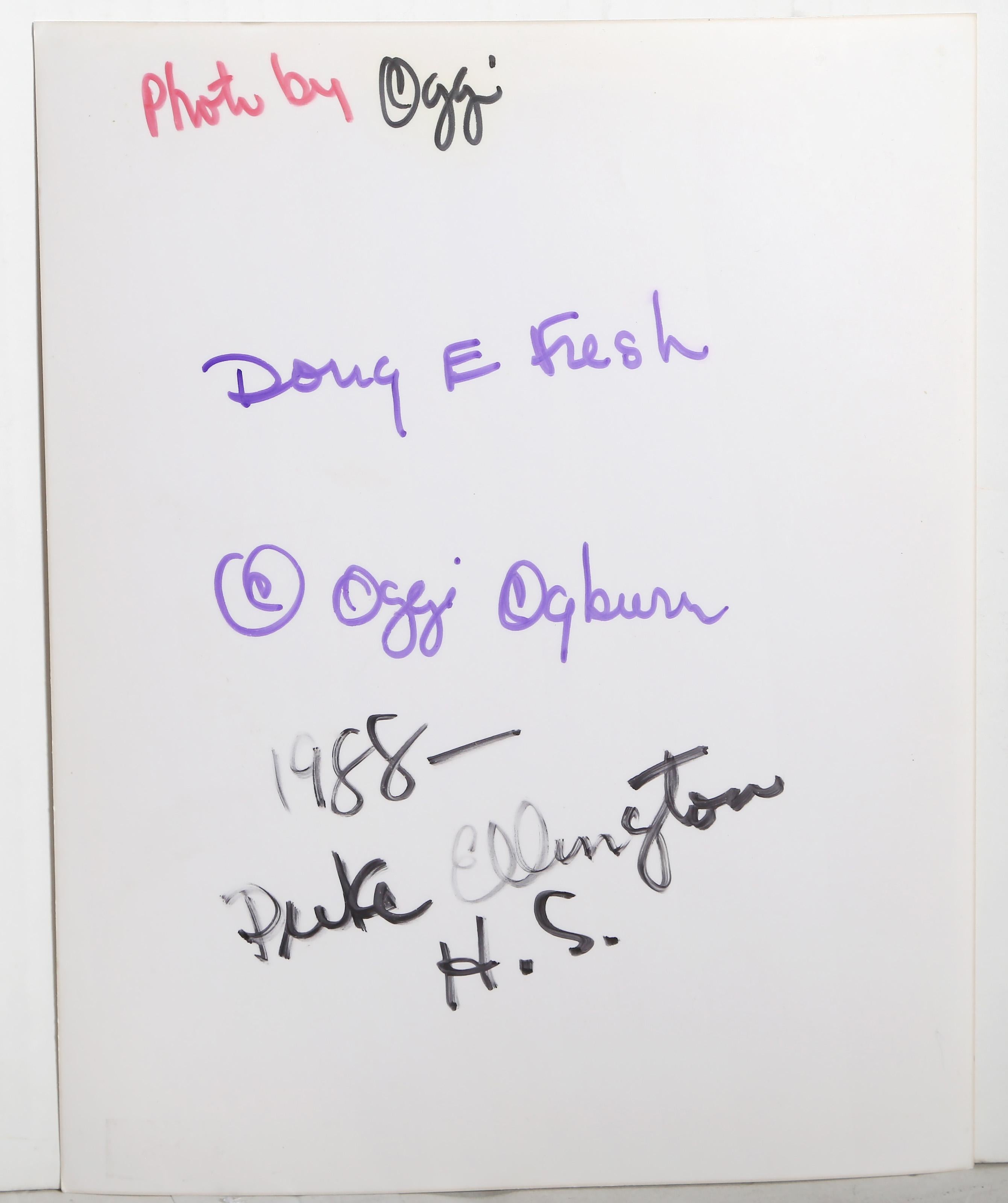Doug E. Fresh, Contemporary Photograph by David Ogburn For Sale 3