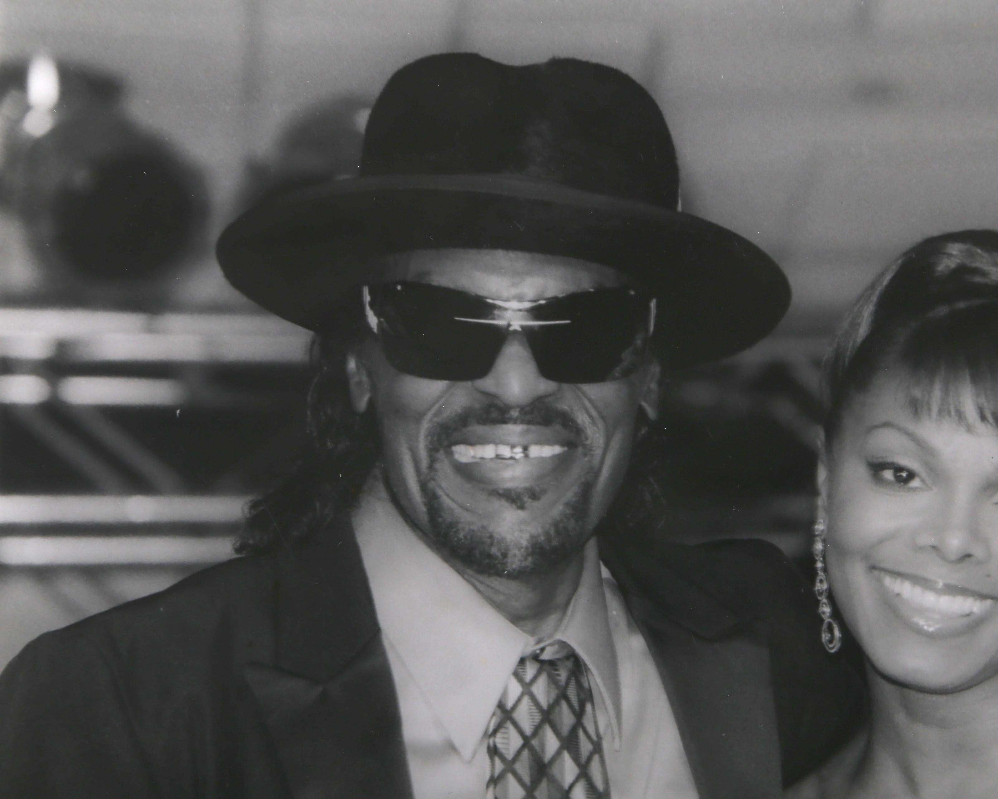 Janet Jackson and Chuck Brown, Contemporary Photograph by David Ogburn For Sale 1