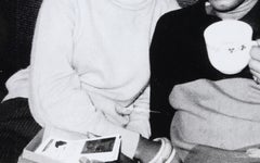 David Ogburn und unbekannte Frau, Pop Art Gelatine-Silberdruck Fotografie