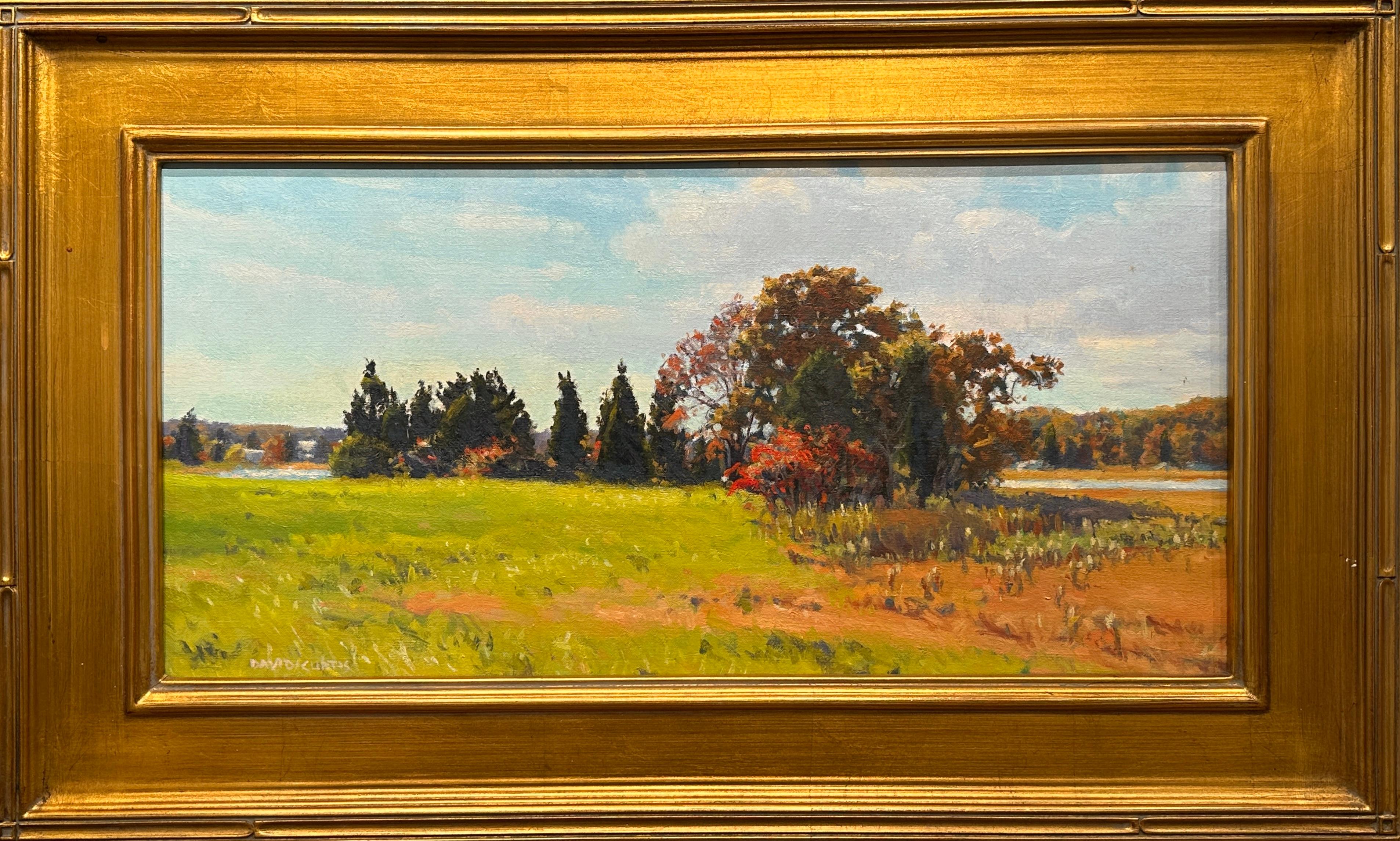 Pintor al aire libre y profesor David P. Curtis Pintura de Paisaje en venta 3