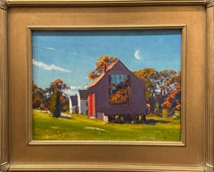 Landscape Painting by New England Artist David P. Curtis (1950-2021)