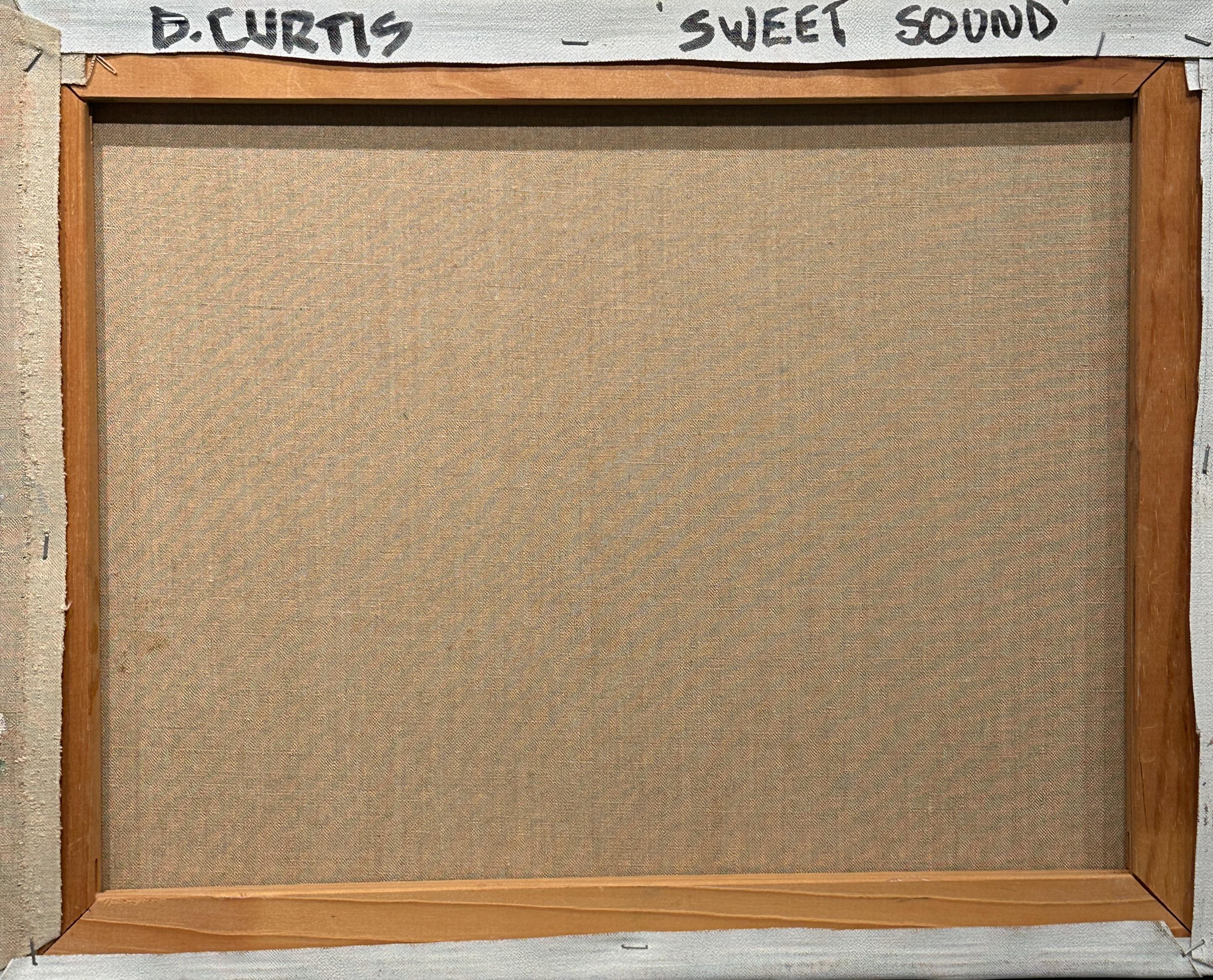 Landschaftsgemälde des Künstlers David P. Curtis aus Neuengland „Sweet Sound“ im Angebot 1