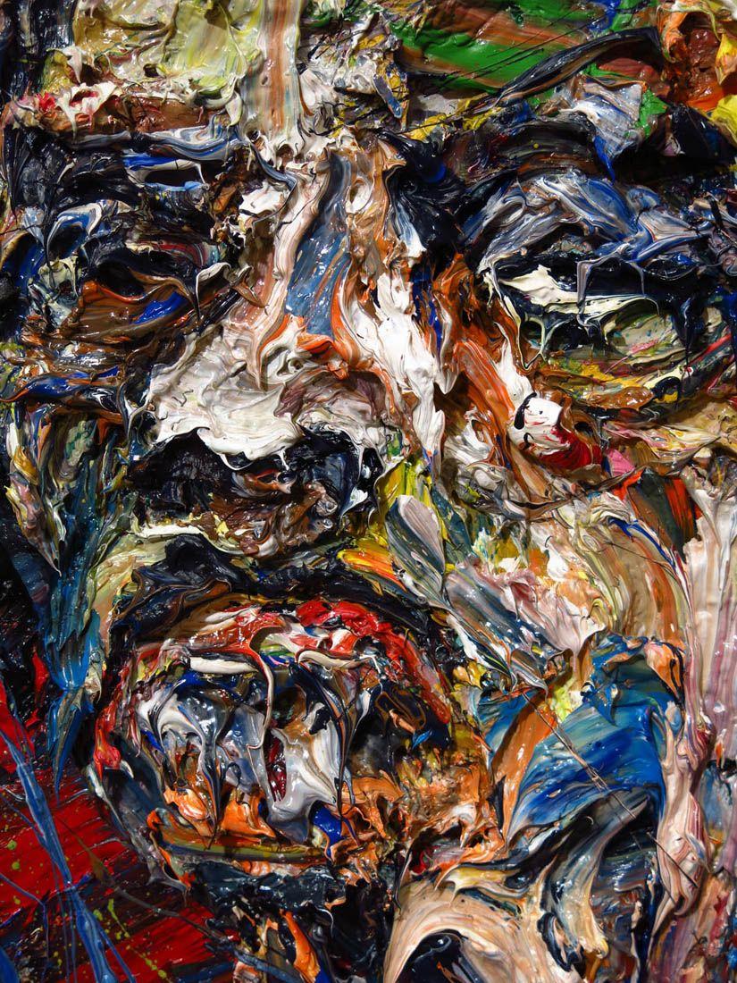 THIS TOO WILL Come (cat. ref. m1037) - peinture à l'huile, peinture, huile sur toile - Impressionnisme Painting par David Padworny