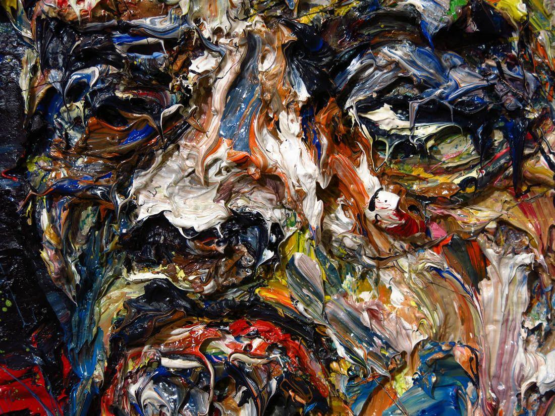 Original-Ölgemälde auf Gallery Wrapped Stretched Canvas von 20 x 16 x 3/4 in. THIS TOO WILL COME (Kat. Nr. m1037) :: Gemälde :: Impressionist :: Dieses Werk wird mit einem offiziellen, vom Künstler unterzeichneten Echtheitszertifikat geliefert ::