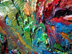 UNTITLED x1329 - Original Oil painting portrait, Painting, Oil on Canvas