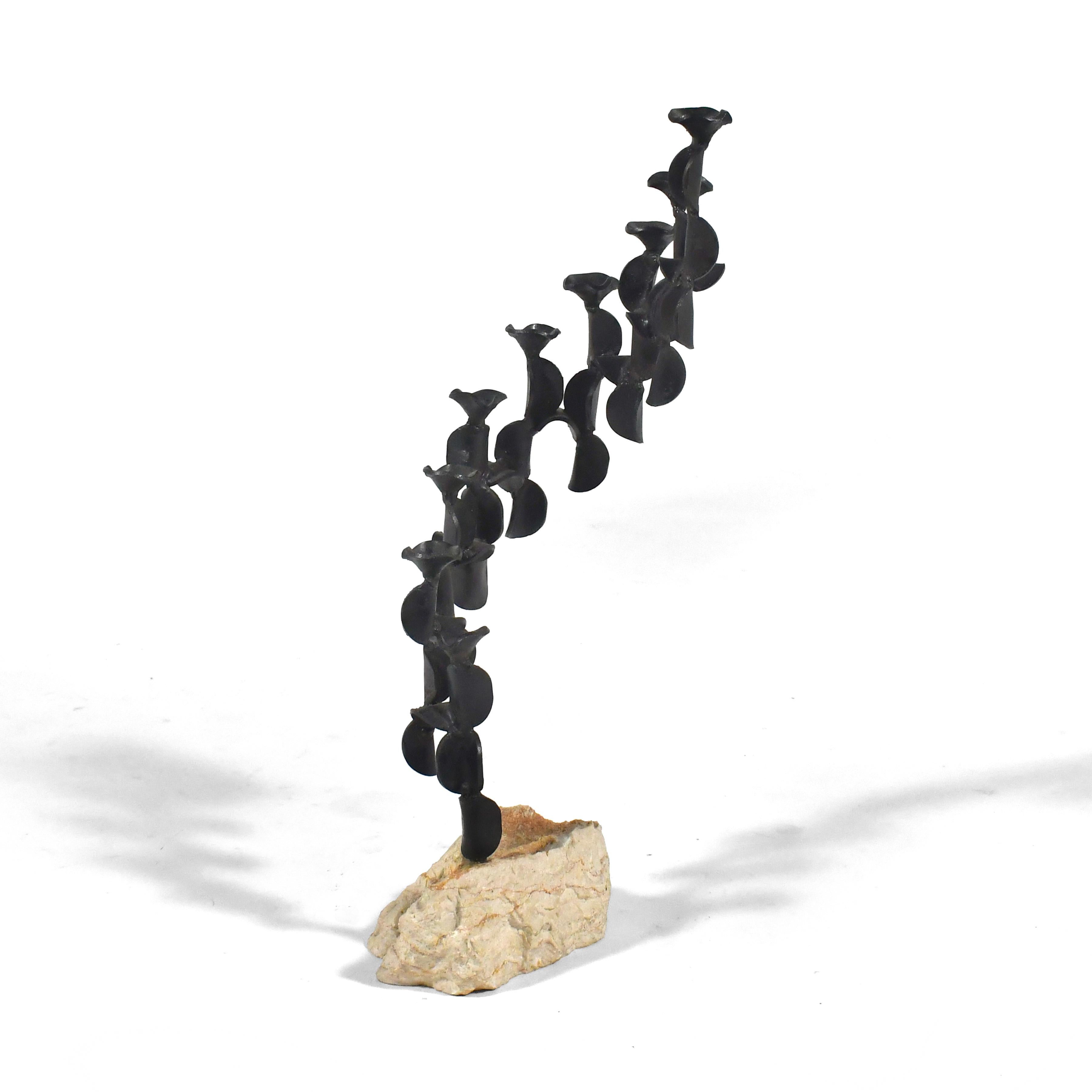 Mid-Century moderno David Palombo Scultura a cascata/Candelabro/Menorah in vendita
