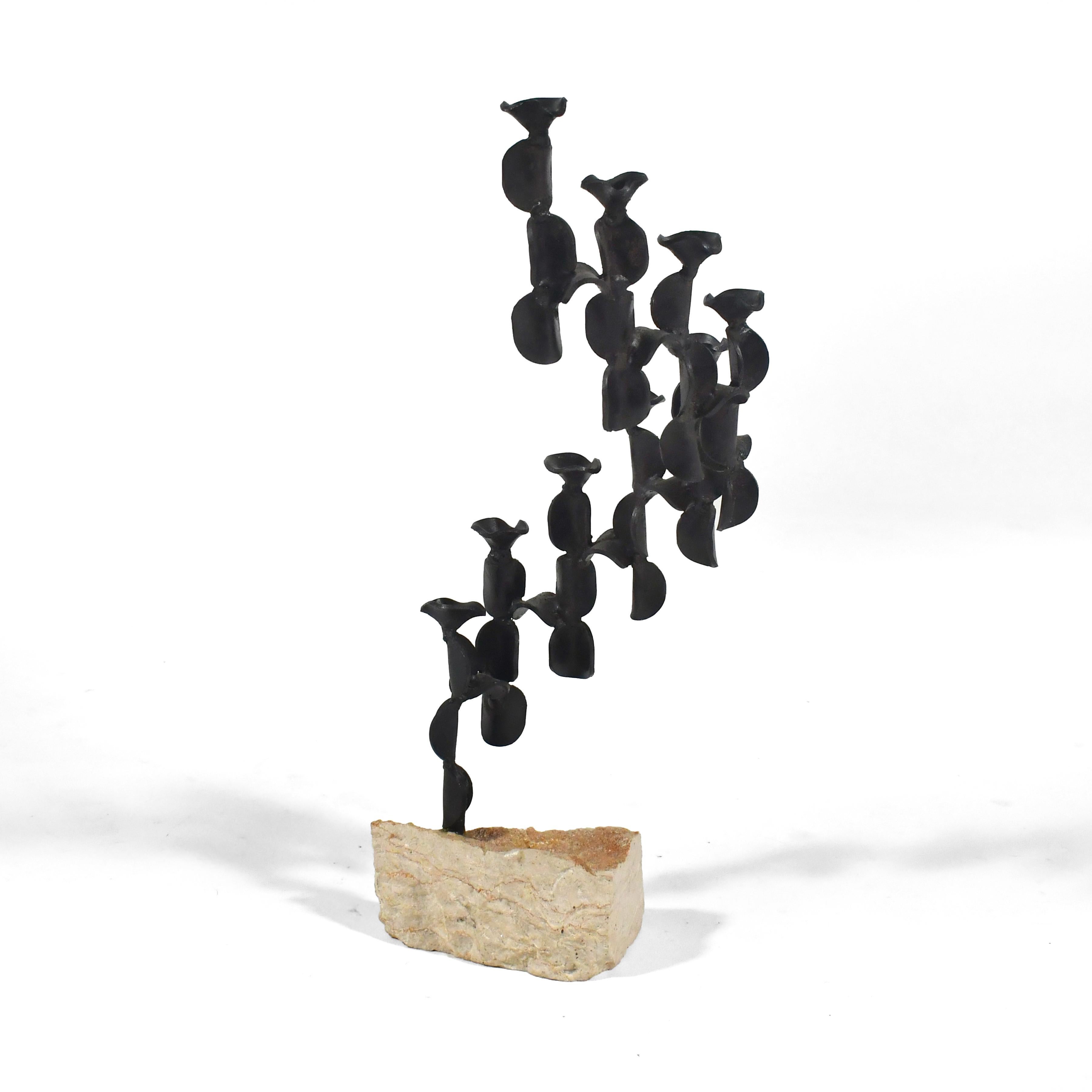 Israeliano David Palombo Scultura a cascata/Candelabro/Menorah in vendita