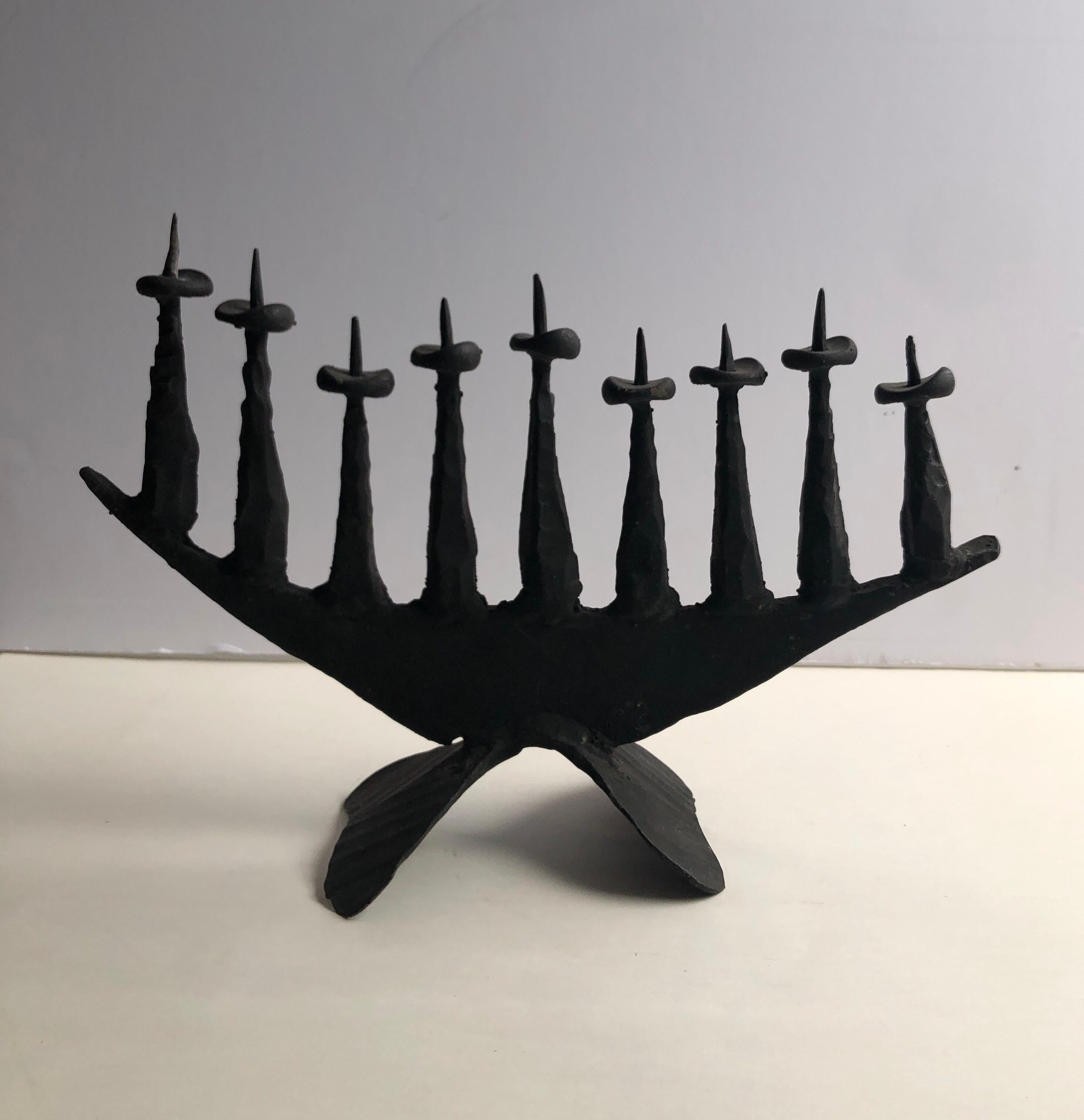 david palombo iron menorah