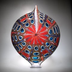 Bronze, Aqua, Karminrot Ellipse 7112
