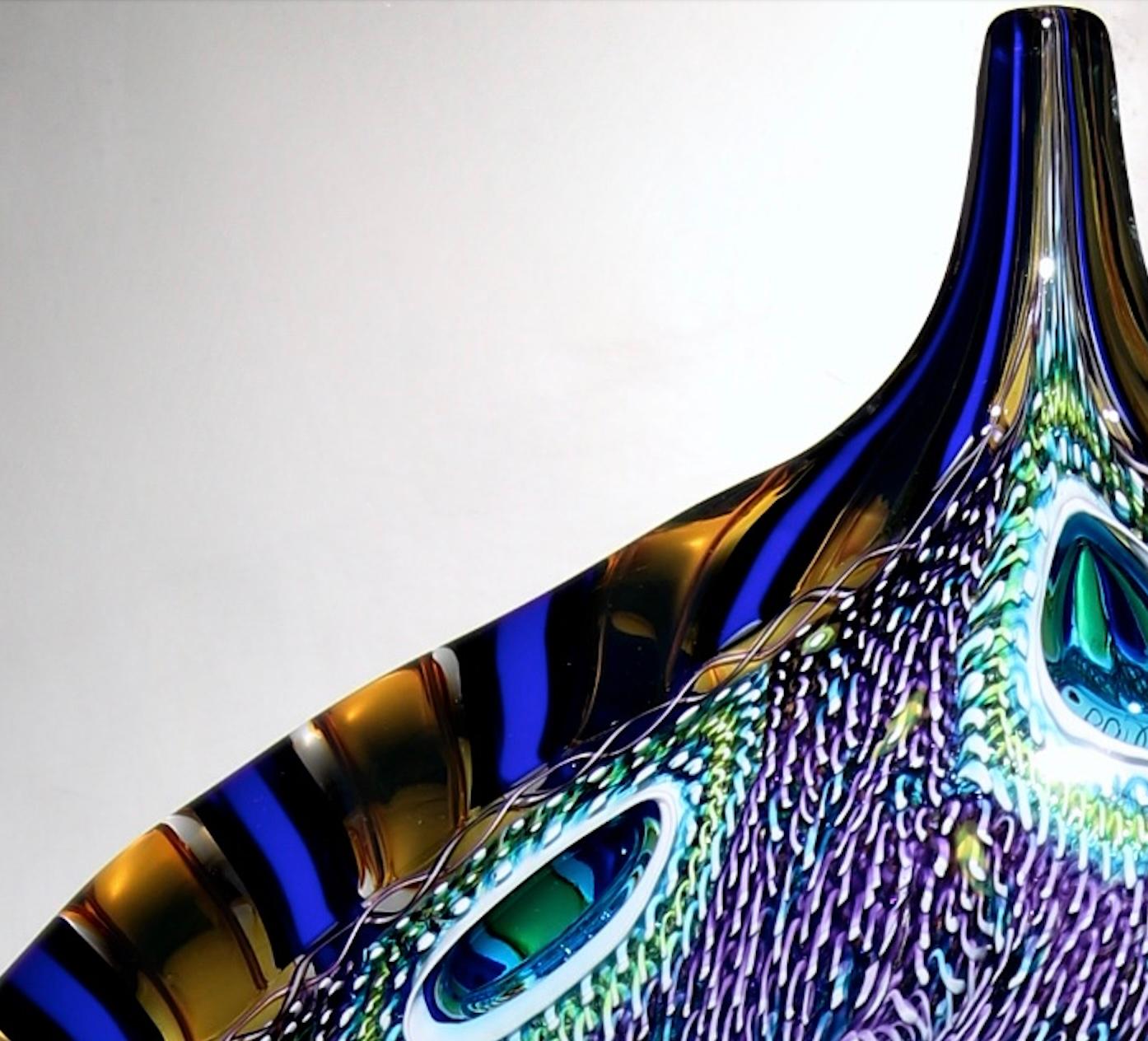 Cerulean/Gold Ellipse 7335 For Sale 5
