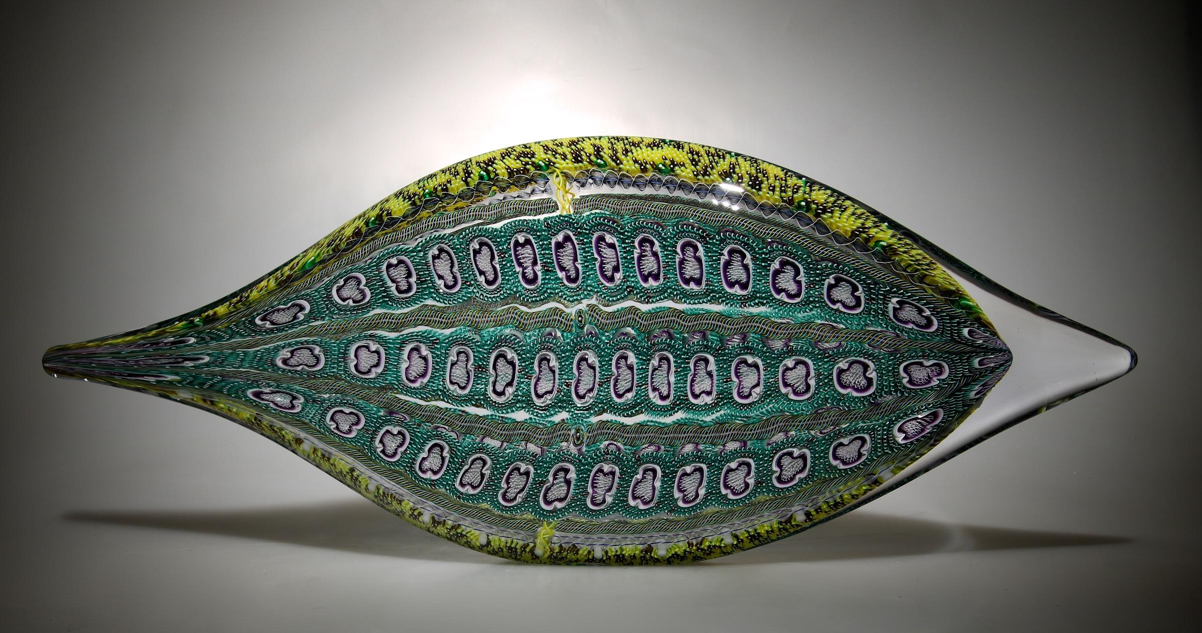 David Patchen Abstract Sculpture - Emerald Piscine 6206