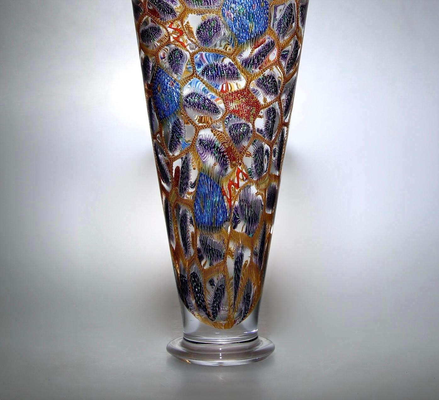 Parabola in oro Topazio 6954 - Sculpture Astratto di David Patchen