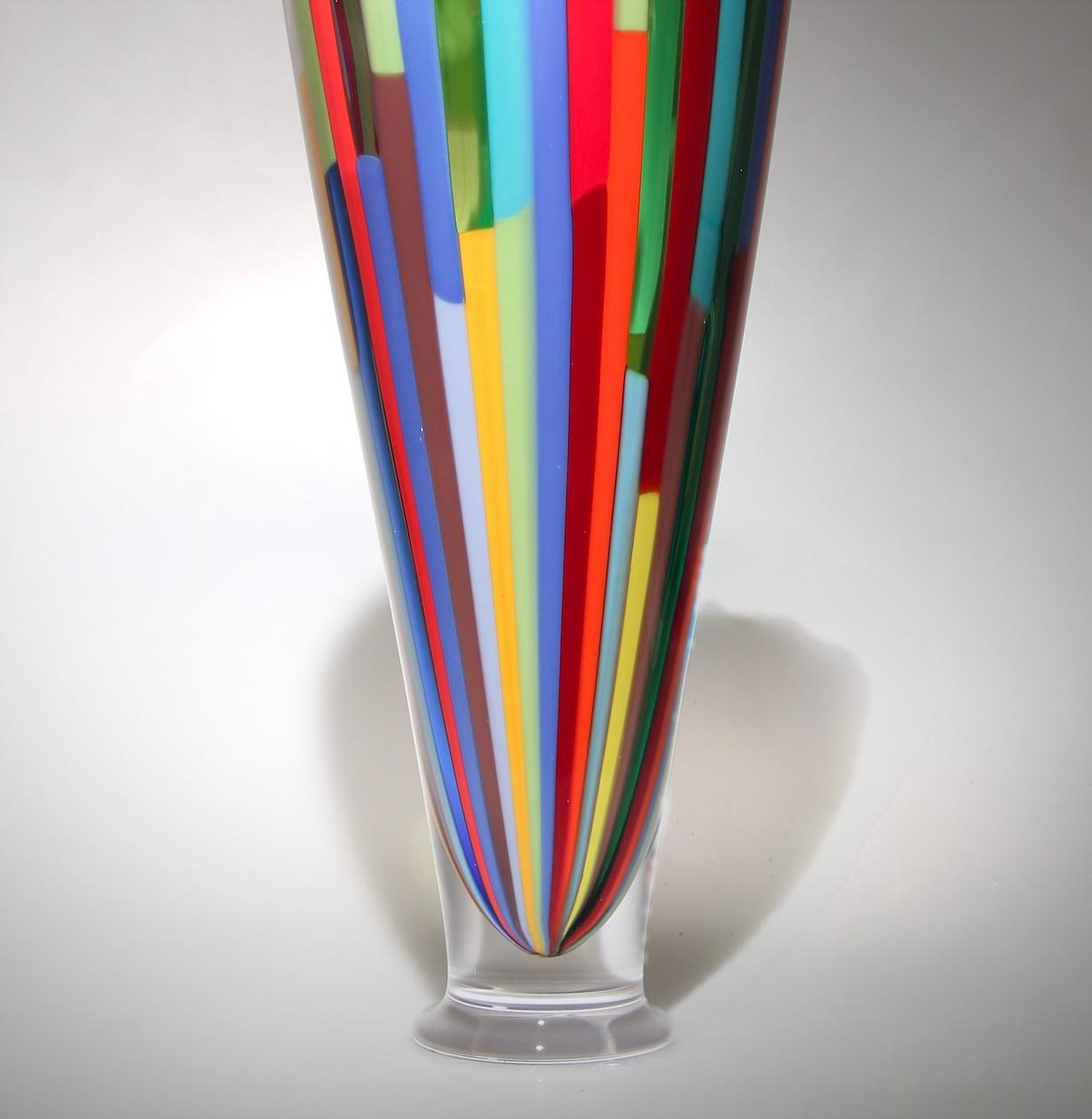 Parabola di canna mista 7786 - Sculpture Astratto di David Patchen