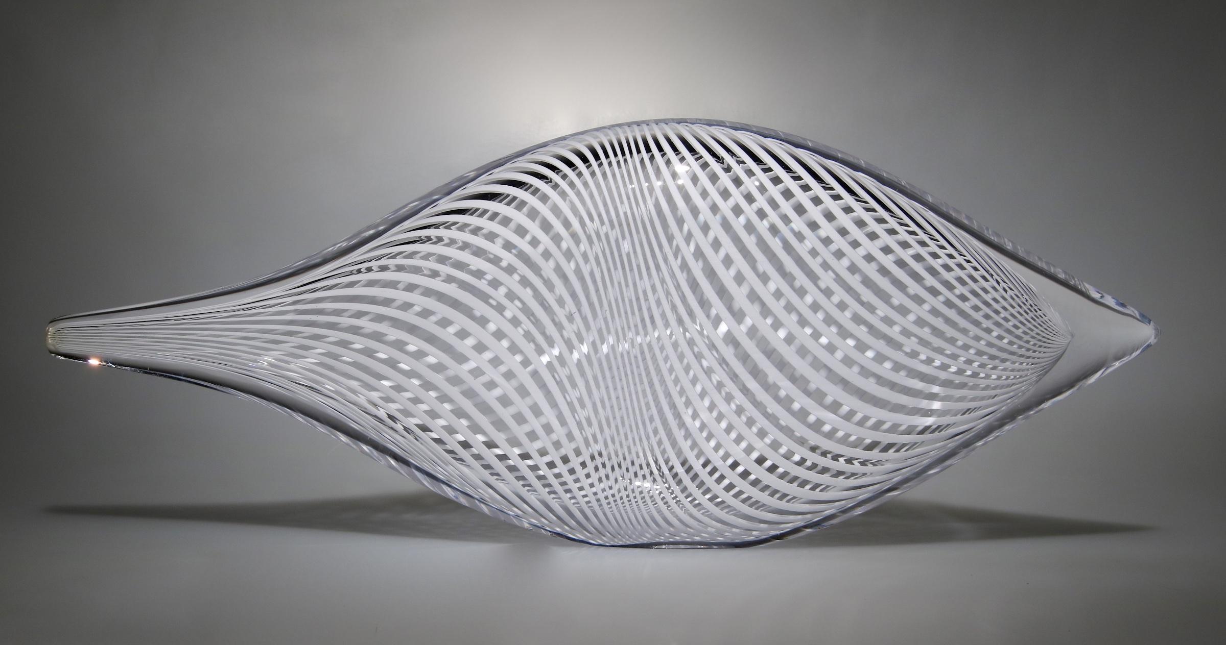 David Patchen Abstract Sculpture - Waveform Piscine 6906