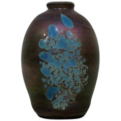 David Paterson Vase aus Kunstglas