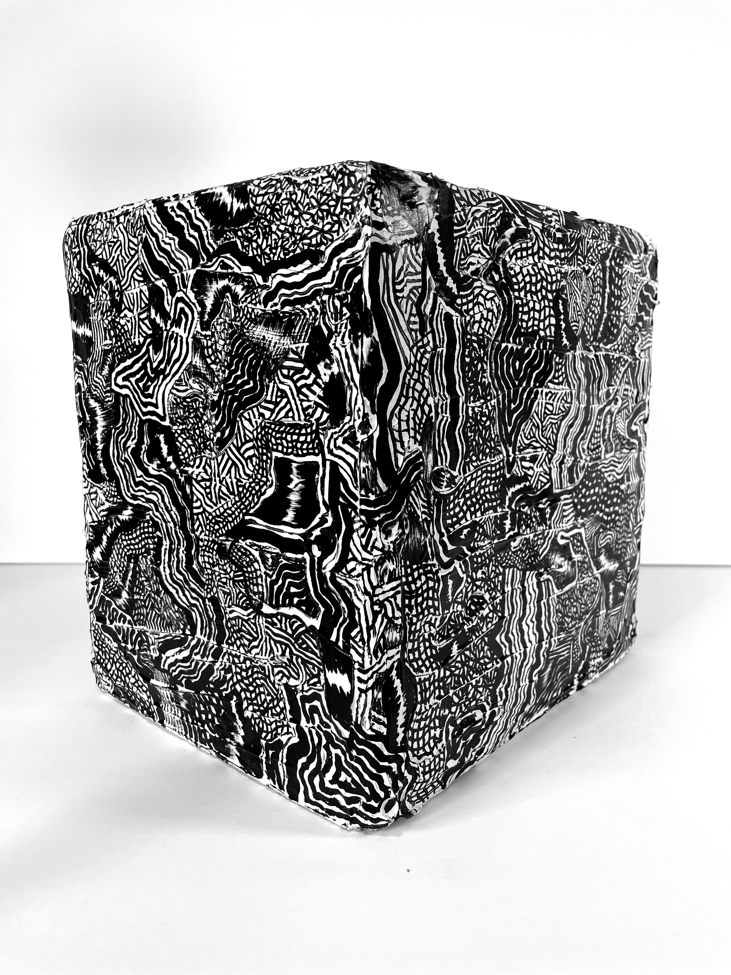 Médias mixtes

David Paul Kaye est un artiste contemporain américain né en 1982 qui vit et travaille à New York, aux États-Unis. En mettant l'accent sur des lignes vibrantes et des compositions complexes, Kaye crée des récits captivants sur des