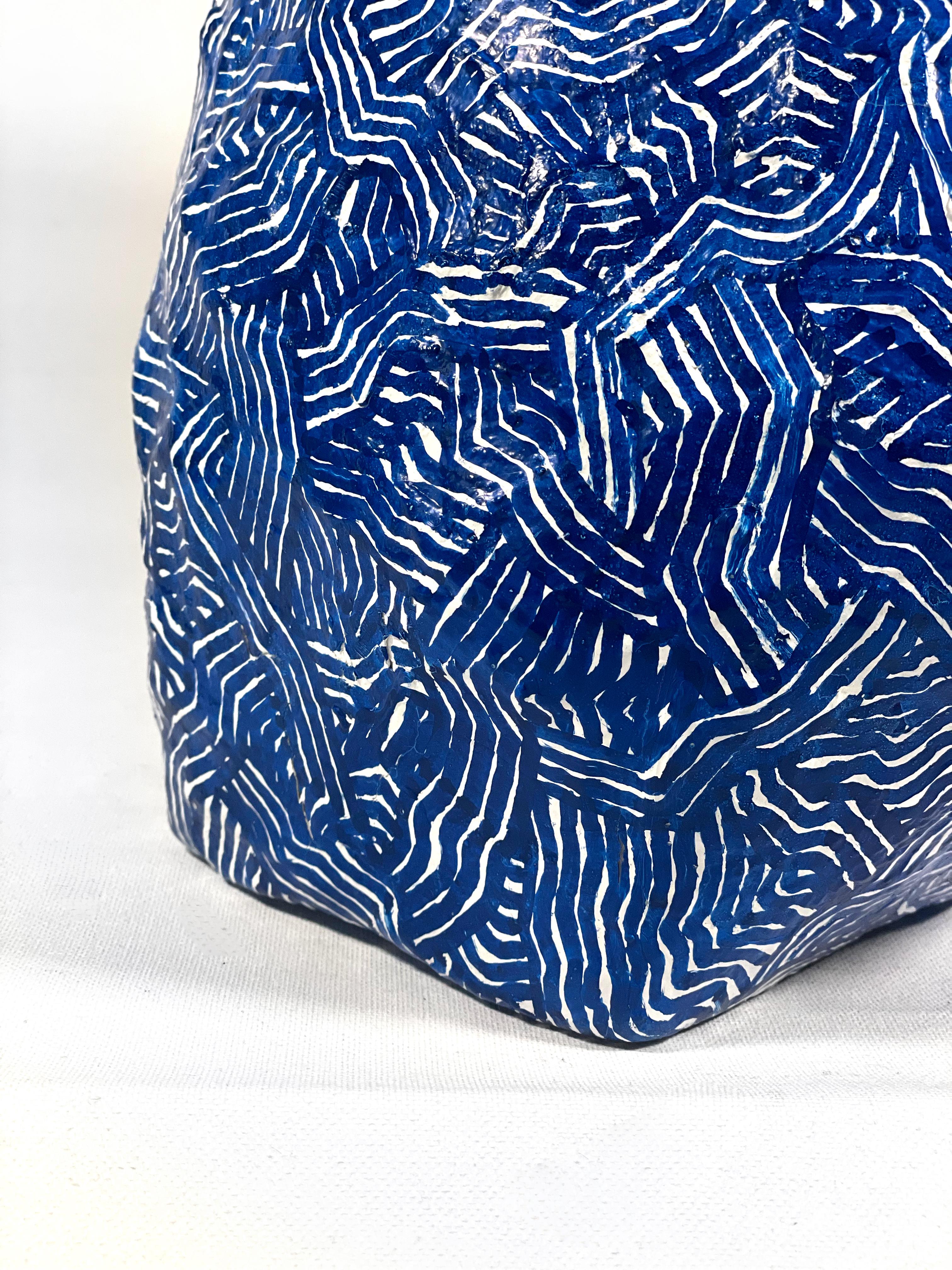 Art Contemporary de David Paul Kay - Ocea Blue Two en vente 4