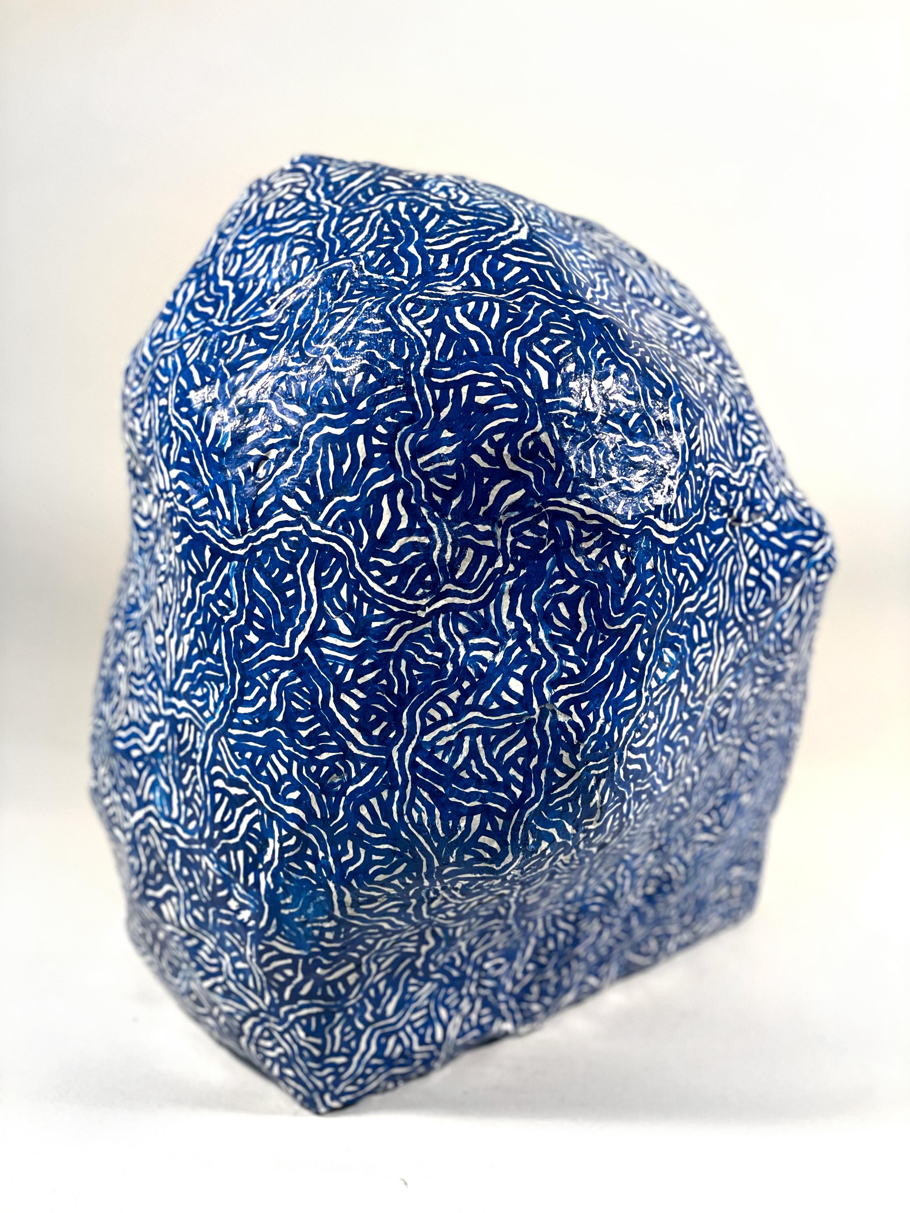 American Contemporary Art by David Paul Kay - Ocean Blue Three For Sale 2