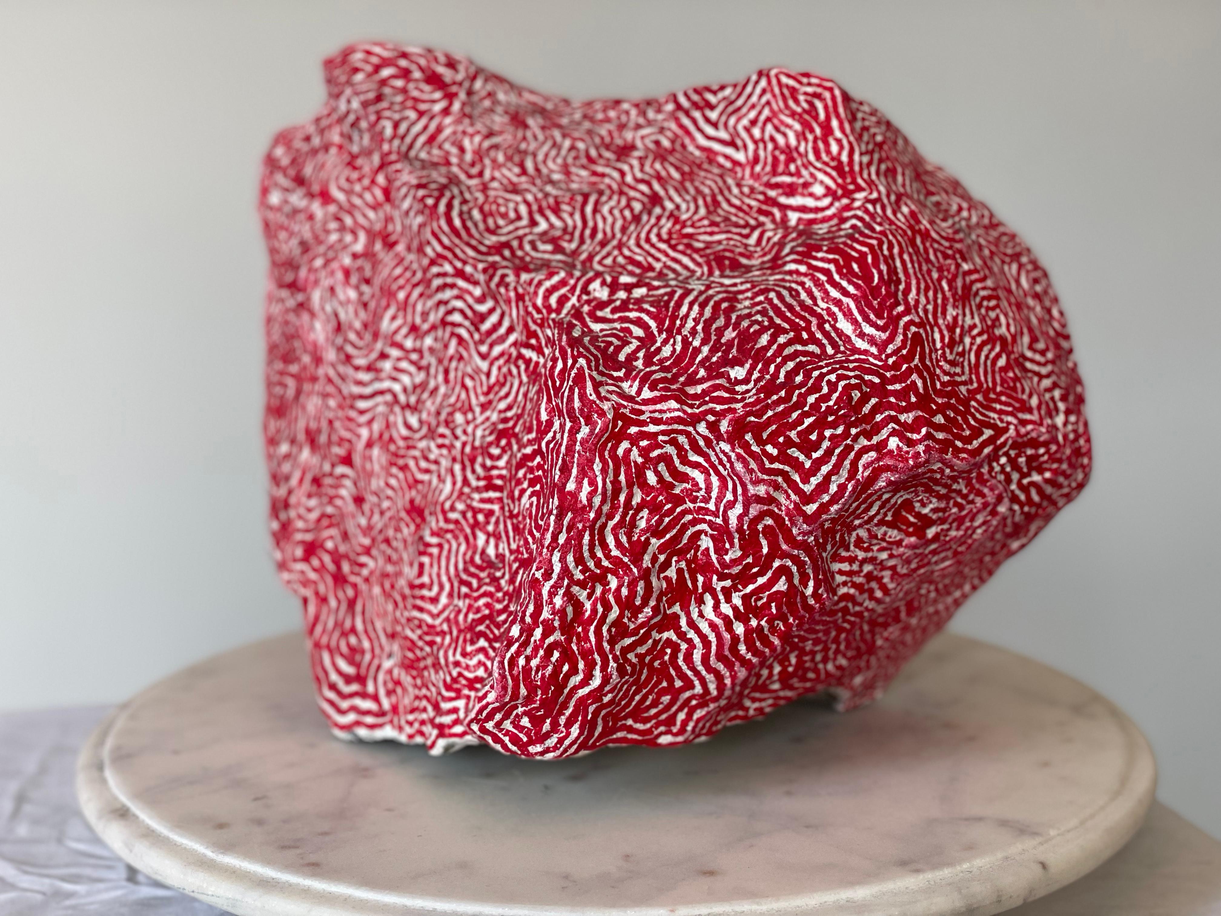 L'art contemporain américain de David Paul Kay - Rock on Fire en vente 2