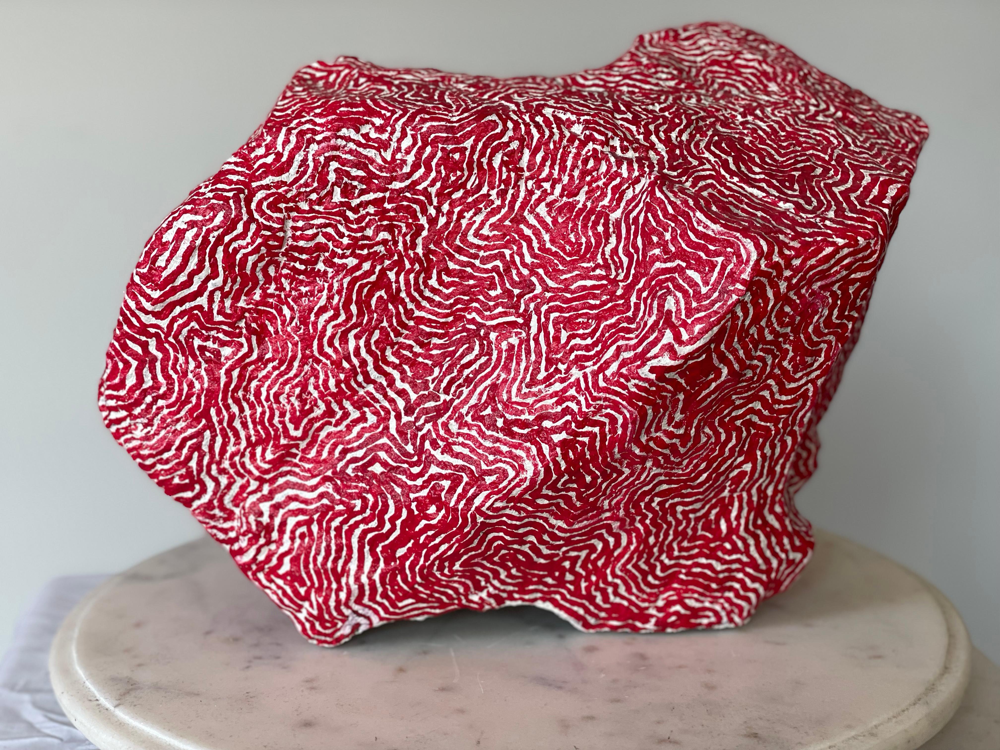Arte Contemporáneo Americano de David Paul Kay - Rock on Fire