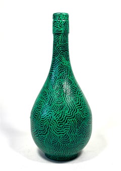Arte Contemporáneo Americano de David Paul Kay - La Botella en Verde