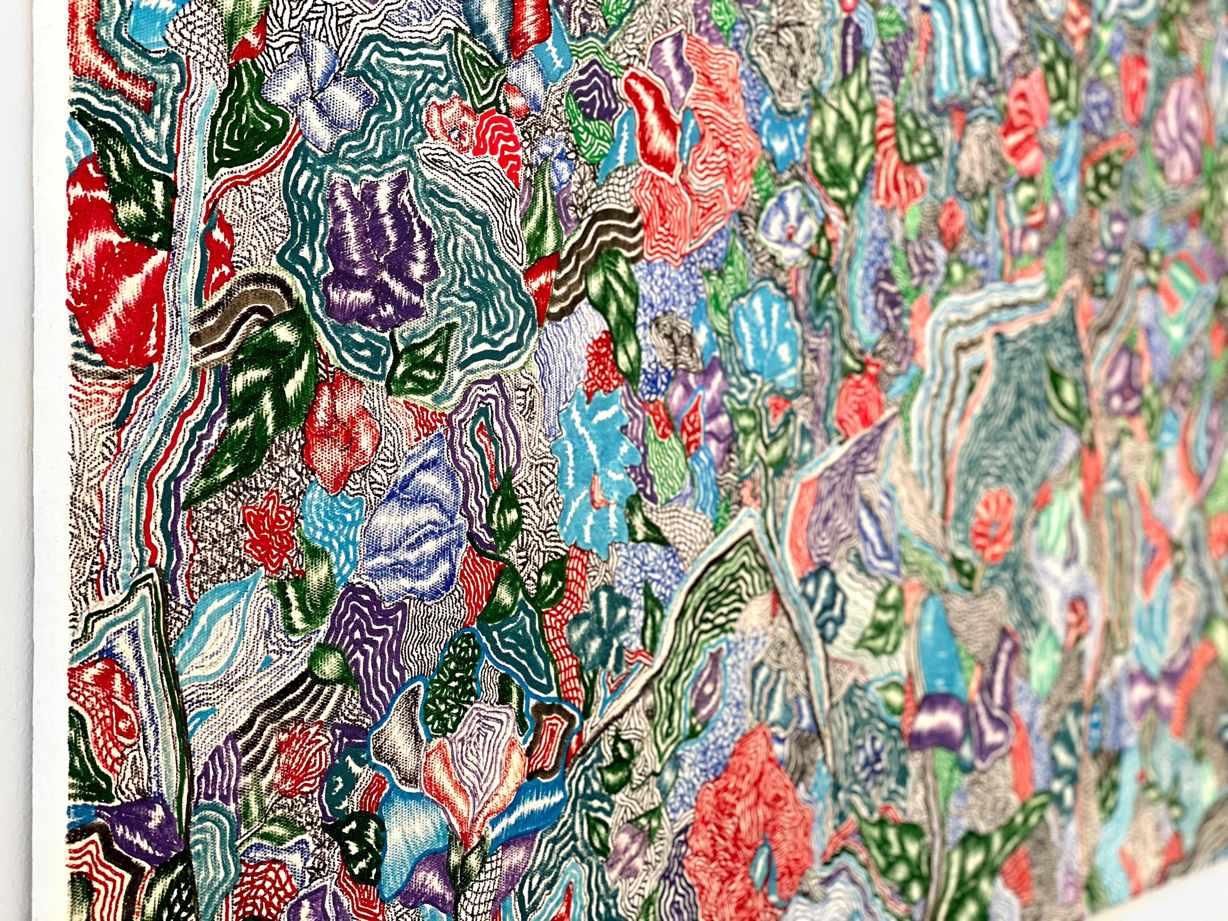 American Contemporary Art by David Paul Kay - Botanica For Sale 10