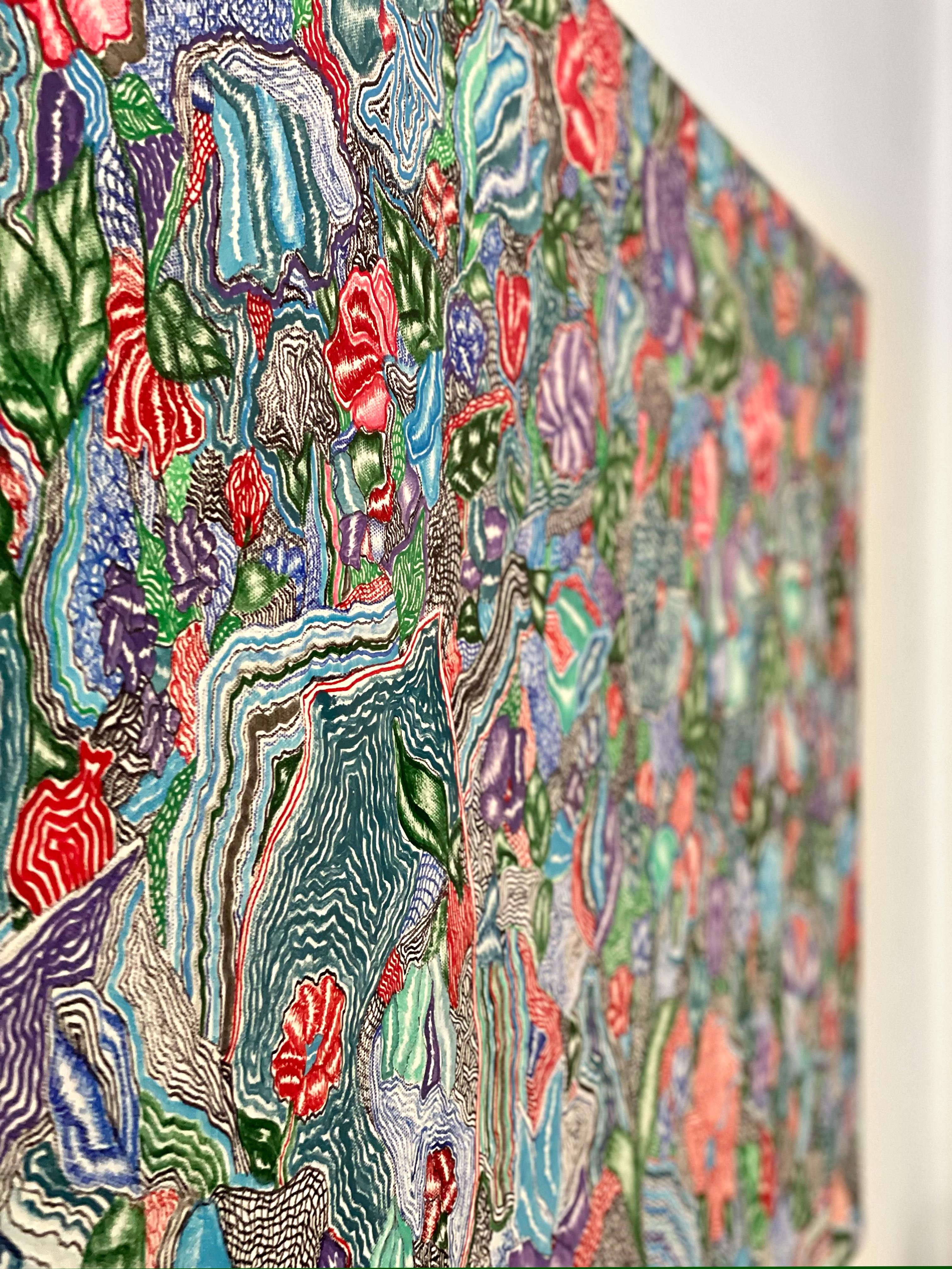 American Contemporary Art by David Paul Kay - Botanica For Sale 6