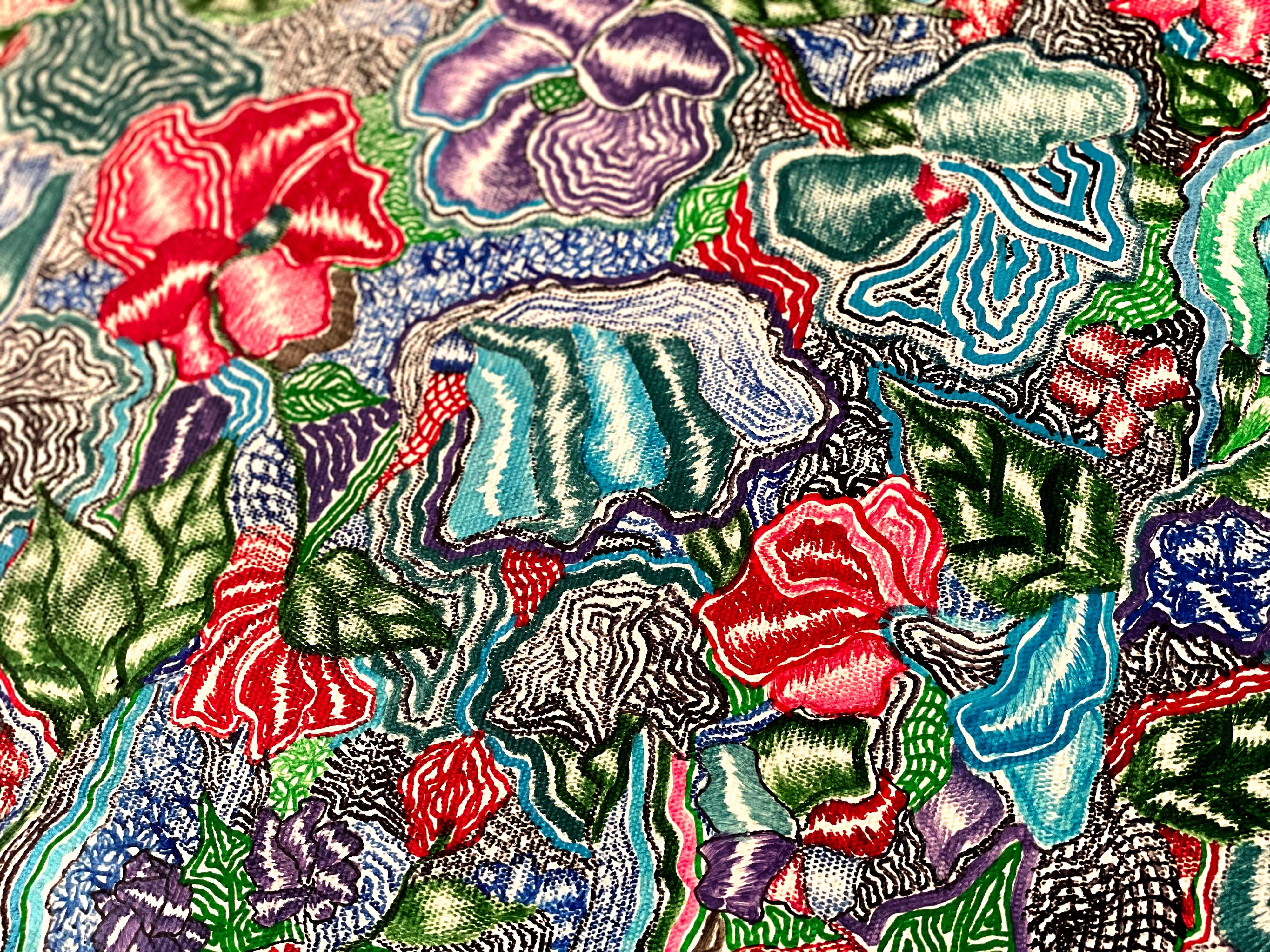 American Contemporary Art by David Paul Kay - Botanica For Sale 8