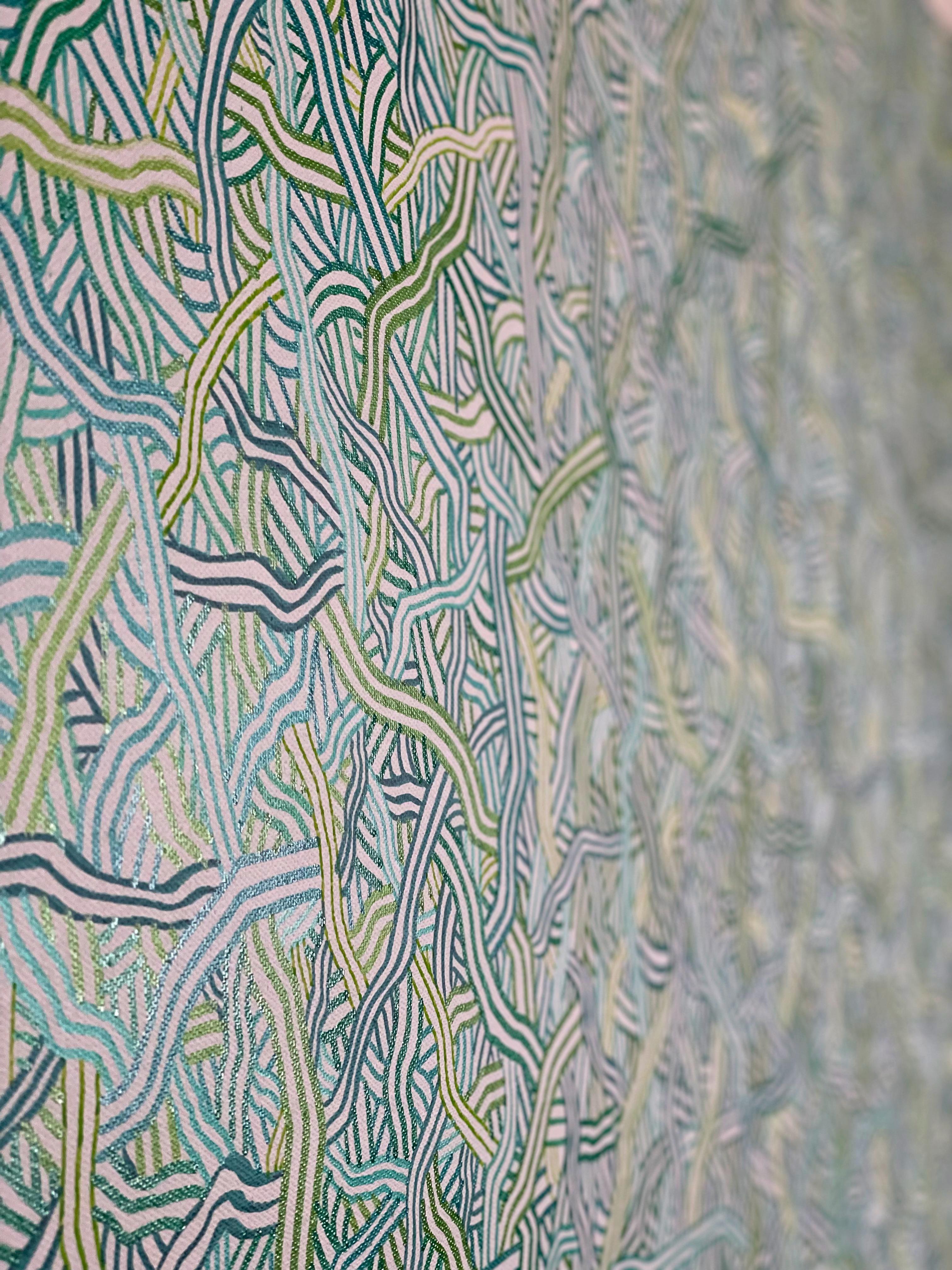 AM Contemporary Art di David Paul Kaye - Spettro Senza Titolo - Painting di David Paul Kay 