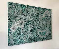 "Sobre la naturaleza de la luz diurna" Pintura abstracta contemporánea