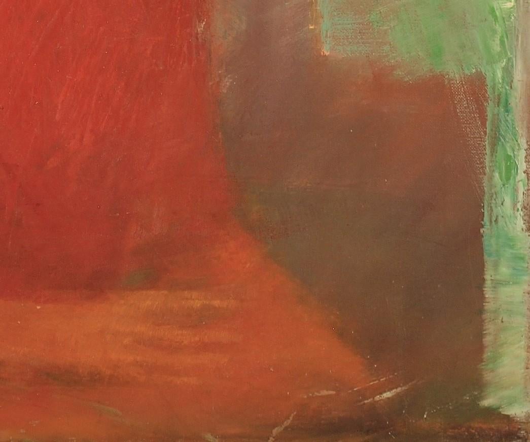 Ritratto in camicia rossa - Painting Contemporaneo di David Paulson
