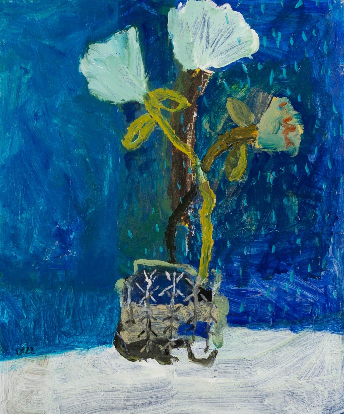 Acrylic on Board 'Campanula' Painting by David Pearce B. 1963, 2022

Additional information:
Medium: Acrylic on board
Dimensions: 60 x 50 cm
23 5/8 x 19 3/4 in
Signed and dated.

David Pearce is a British painter.

After travelling widely throughout