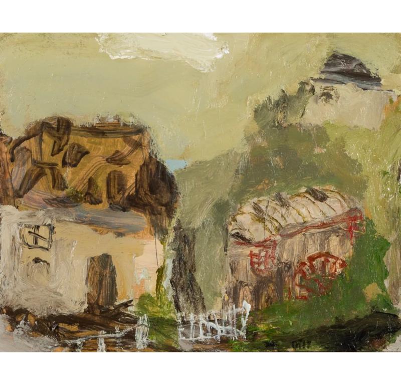 Hen House Painting by David Pearce B. 1963, 2019

Additional information:
Medium: Acrylic on board
Dimensions: 26 x 32 cm
9 7/8 x 12 5/8 in
Signed with initials and dated.

David Pearce is a British painter.

After travelling widely throughout the