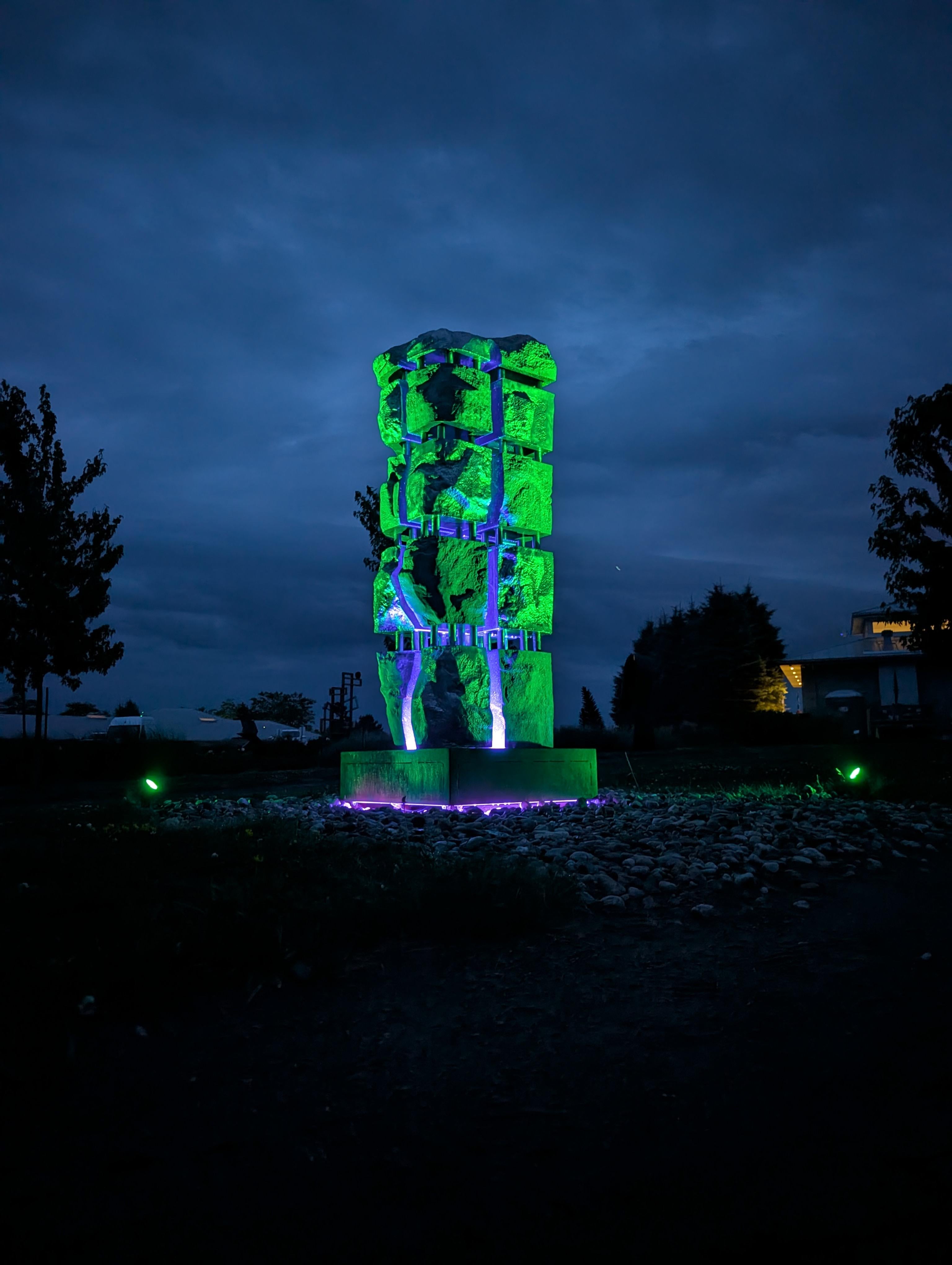 Geological Survey No3 - contemporary, abstract, multimedia, outdoor sculpture For Sale 11