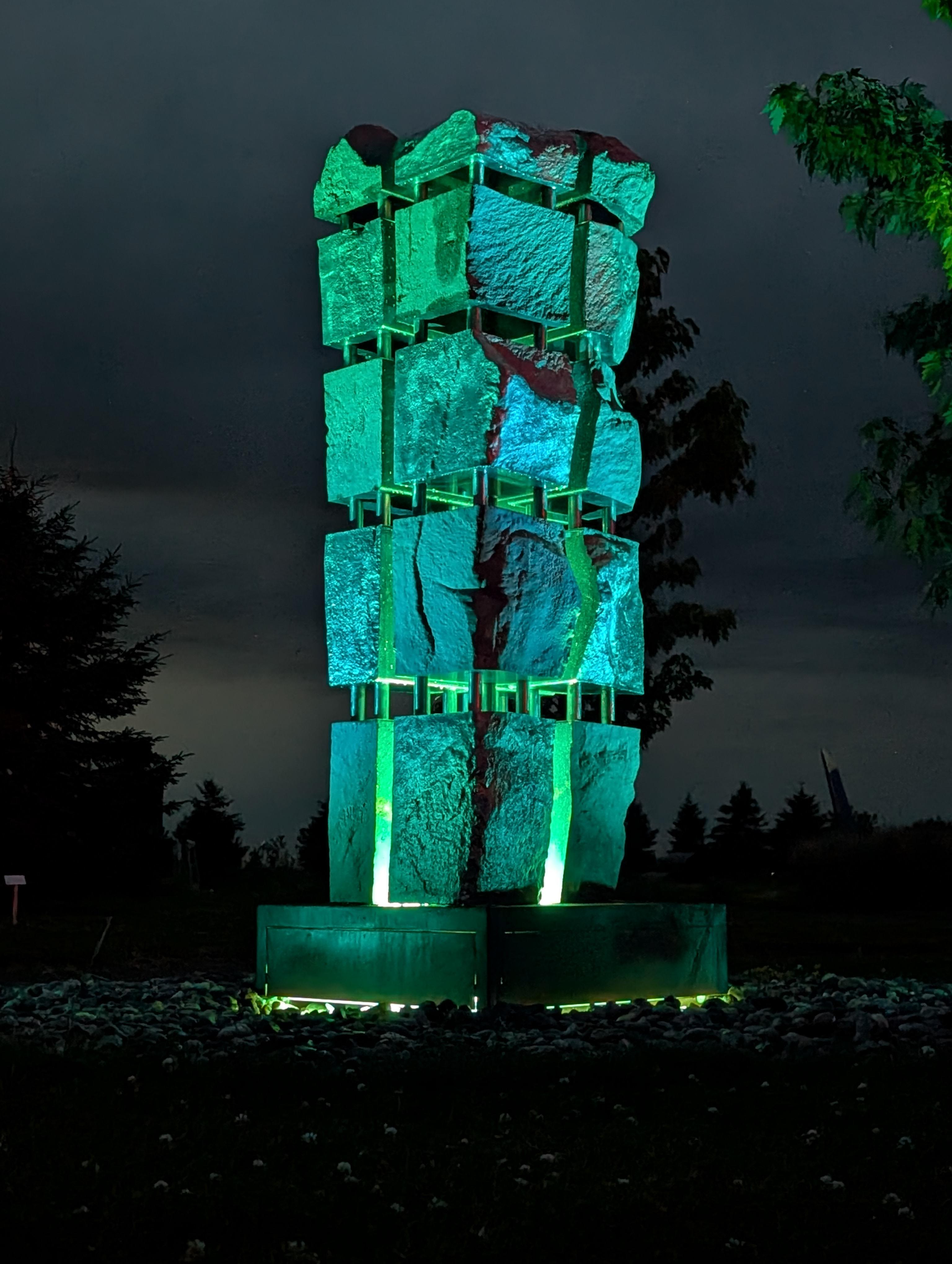 Geological Survey No3 - contemporary, abstract, multimedia, outdoor sculpture For Sale 14