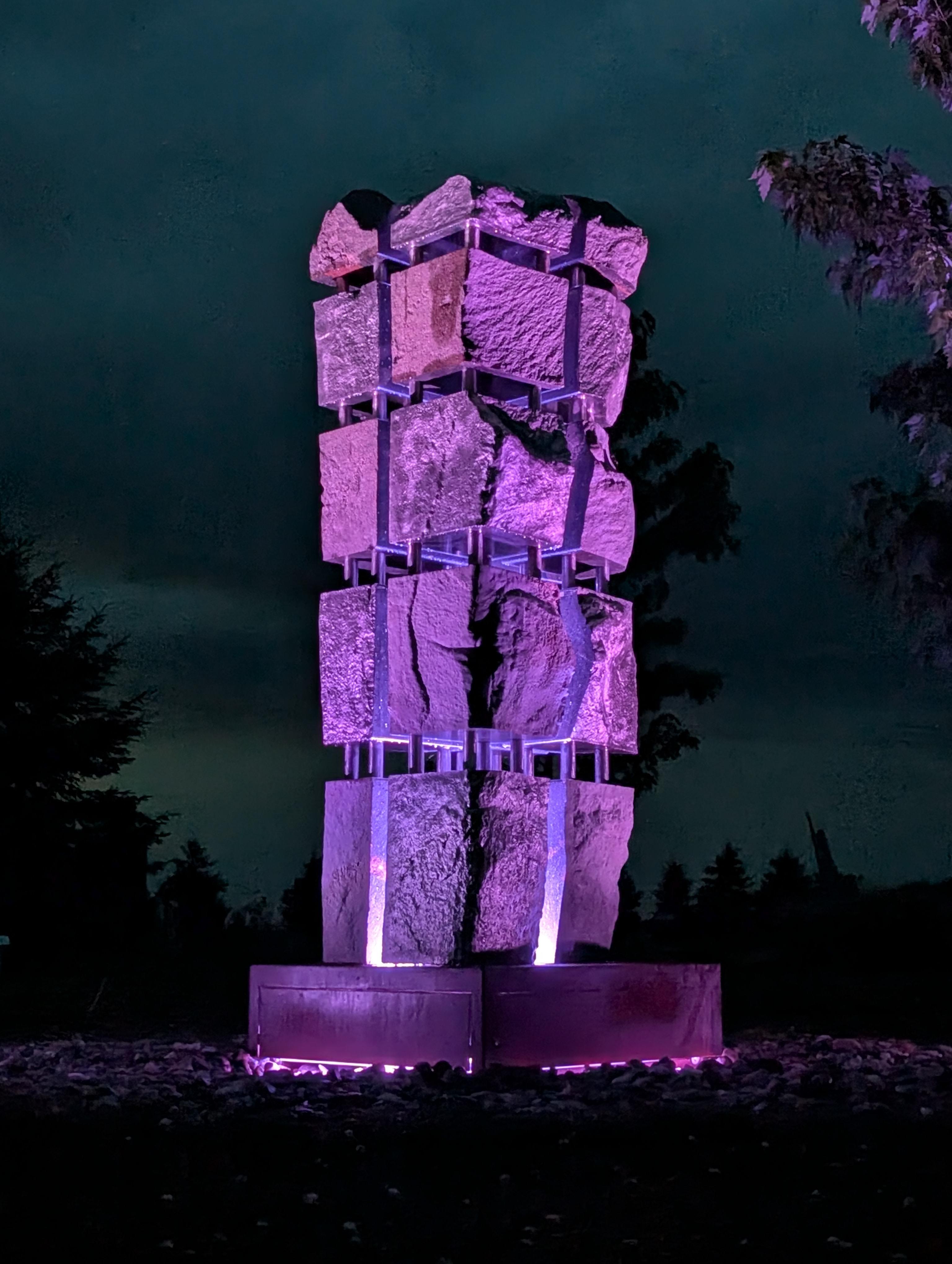 Geological Survey No3 - contemporary, abstract, multimedia, outdoor sculpture For Sale 15