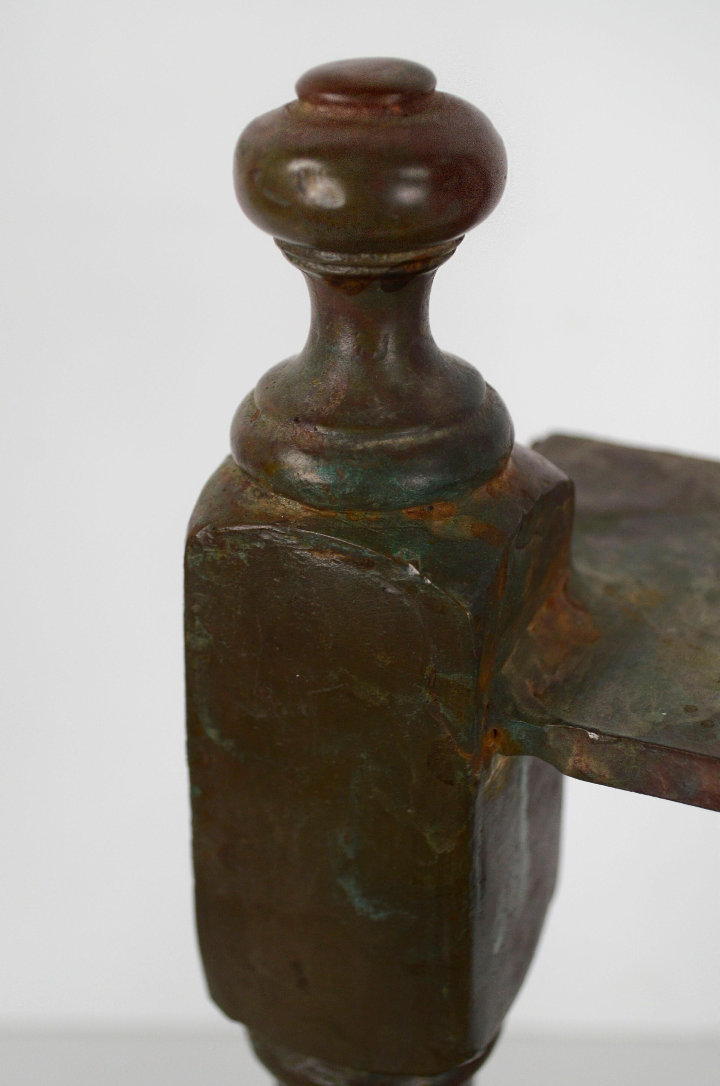 Sculpture d'assemblage moderne abstraite en bronze en vente 2