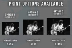Brian May and Freddie Mercury of Queen Performing Fine Art Print